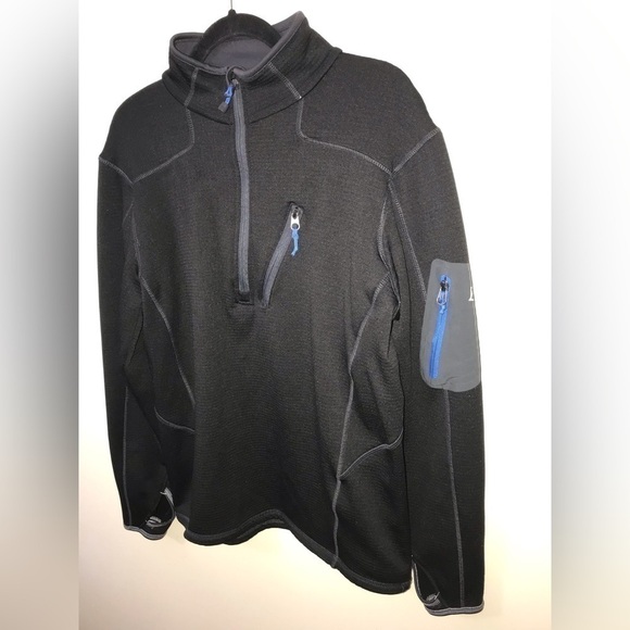 Avalanche Outdoor Womens Microfleece Performance Quarter Zip Pullover Top Size M - Picture 5 of 14